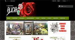 Desktop Screenshot of floristeriaaliciacalpe.com
